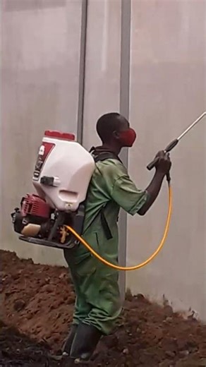 Fumigation is a key of preventing pests🦟🦟🦗&diseases in #greenhouse