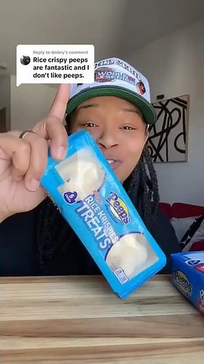 Peeps x Rice Krispies Treats?! I Had to Try This 🐣