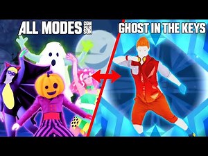 JUST DANCE COMPARISON - GHOST IN THE KEYS [ALL MODES]