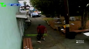 LAPD releases body cam footage of officers fatally shooting hostage, knife-wielding man