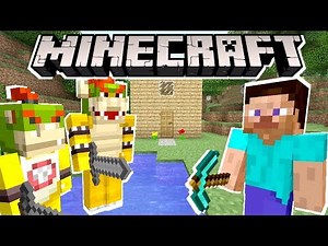 Minecraft | Super Mario Series | Bowser And Bowser Jr In REAL Minecraft! [359]