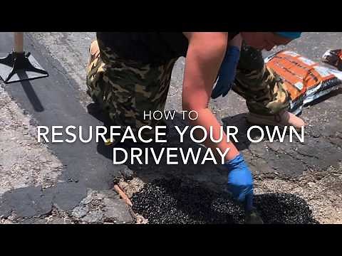 DIY Tutorial: How to Seal your OWN Asphalt Driveway #asphalt #diy