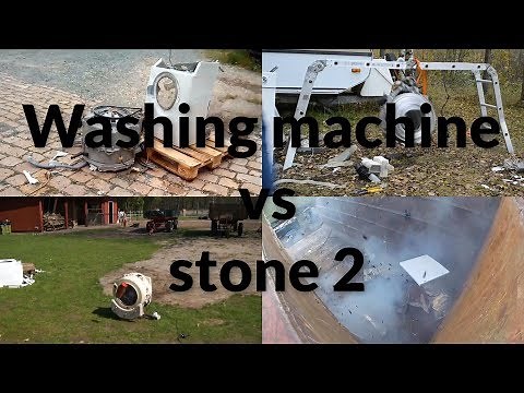 Washing machine vs brick 2