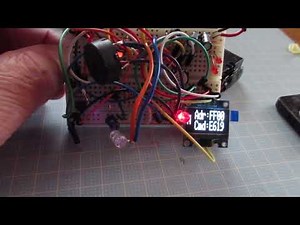 赤外線LEDとセンサ回路の動作