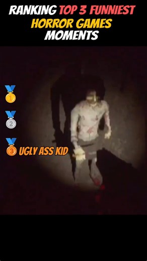 Top 3 Funniest Horror Games Moments 💀🔥 #ranking #ranked #funnymoments #gaming #horrorgaming