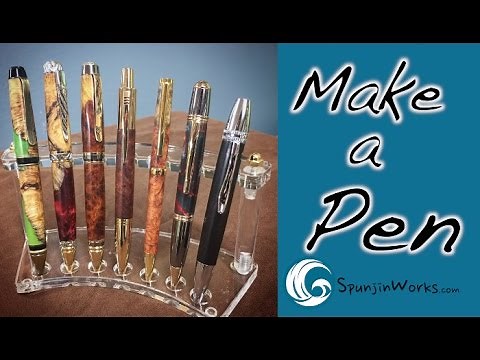 Make Wood and Acrylic Pens // How-To (Ep. 60)