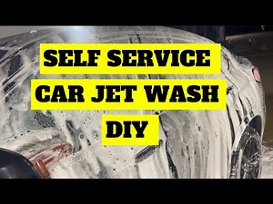 How to use self service car wash jet wash | Tesco Asda Texaco DIY 2024