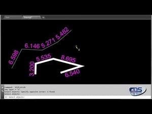 DISPLAYLEN – Display Polyline Segment Lengths