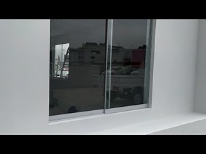 cómo instalar ventanas de vidrio templado (doble corredizo)