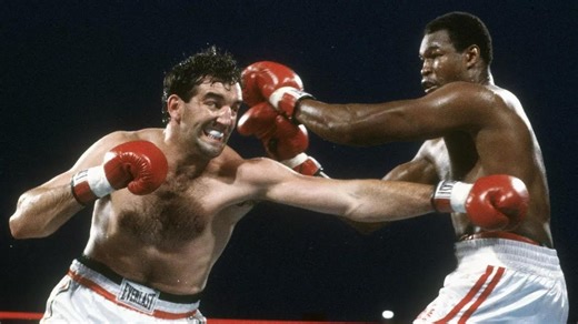 Gerry Cooney 🥊 Brutal Body Punching Born in Manhattan, New York, USA, Cooney is a retired American professional heavyweight boxer. Despite relative inexperience, his exciting wins and size, aided by expert promotion, propelled Cooney into a lucrative bout with world heavyweight champion Larry Holmes in 1982. Cooney performed credibly before his corner retired him in round 13, and was regarded as having made a brave and determined effort. A view of him as tactically naive in defense was reinforc