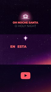 Oh Noche Santa | Nueva Canción para Navidad 🌟 ⁣ Familia, ¡que Dios les bendiga! ⁣ Muy emocionada de compartirles esta hermosa versión en español de ‘O Holy Night’, que hicimos como un regalo de Navidad para Jesús y para cada uno de ustedes. ⁣🎄 ⁣ Amo este himno y fue muy especial para mí, poder interpretarlo junto a mis hermanos Kairy Márquez, Vero Sanfilippo, Jonatan Narvaez, Juan Delgado, Maria Claudia Polo, Mara y Joaquin Chávez. Gracias a Via Cantus por la iniciativa y gracias mi querido Ju