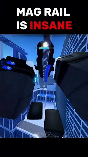 Mag Rail Is INSANE #roblox #shorts