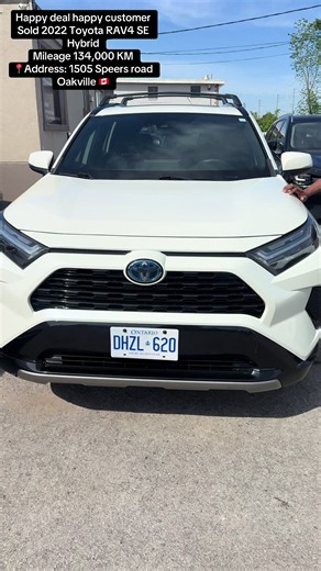 2022 Toyota RAV4 Hybrid Sale — Happy Customer in Oakville