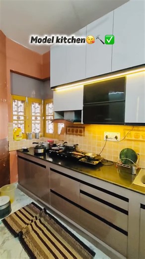 Mohd Firoz Mansoori on Instagram: "Model kitchen👍😘✅"