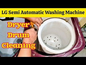 LG Semi Automatic Washing Machine Dryer Cleaning | How to Clean LG Washing Machine Top Loader
