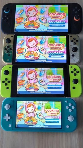 Cooking Mama Cookstar- Nintendo Switch 2 vs Switch OLED vs Switch vs Lite Speed Comparison