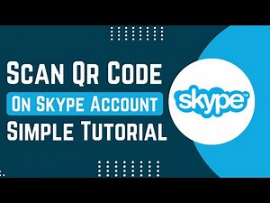 How To Scan Qr Code On Skype App !