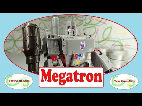 Megatron transformations! My finest Transformers video yet! Toys Come Alive 041.