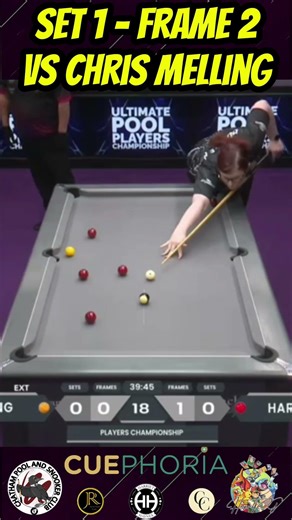 Vs Chris Melling: Set 1 - Frame 2 #pool #8ballpool #billiards #shorts #sports #reels #live #HH #feed