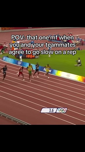 They be running like theyre prime bolt while everyone elseputting 70% effort #trackangel #usainbolt #trackworkout #practice #track #trackandfield #fyp #viral