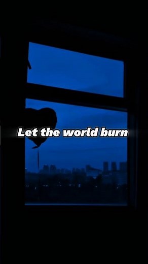 LET THE WORLD BURN - Chris Grey | lyrics | aesthetic | English songs |sped up #bome