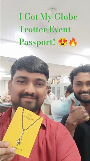 Finally I Got My Globe Trotter Event Passport! 😍🔥 | #SSMB29 Update #MaheshBabu