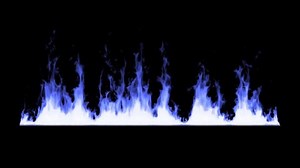 Wall Blue Fire On Black Background Stock Footage Video (100% Royalty-free) 25651424 | Shutterstock
