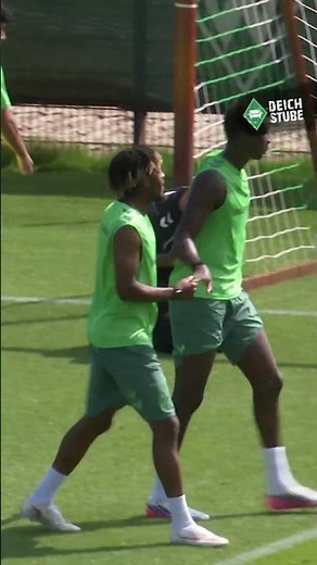 Rabona-Tor! #Werder-Juwel Coulibaly zeigt Skills im Training - auch Neuzugang Itten netzt!