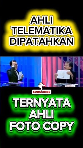AHLI TELEMATIKA ATAU AHLI FOTOCOPY #viral #shorts #roysuryo #funny #shortvideo #viralvideo #shorts