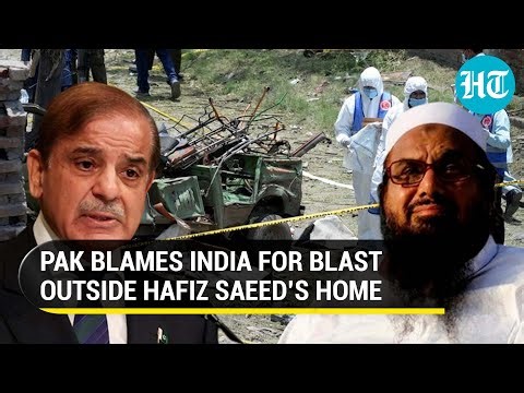 Pak blames India for suicide blast near Hafiz Saeed's home; 'We have full evidence..'