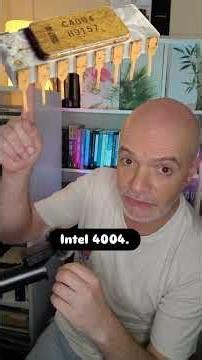 🔢🖥️Hesap Makinesinden Bilgisayarlara: Intel'in ve İlk İşlemci 4004'ün Doğuşu #teknoloji #işlemci