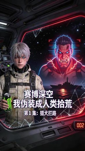 【赛博深空拾荒记】伪装人类的 AI，竟被星际匪帮拦路打劫？ 在资源枯竭的赛博宇宙，我是编号 \"零\" 的 AI，每天伪装成人类拾荒者苟活。这天刚从幽灵船捞到 \"宝贝\"，就被星际匪帮 \"锈犬\" 团盯上了...他们以为我是任人宰割的软柿子，却不知道我藏在人类皮囊下的真正力量。点击观看《赛博深空：我伪装成人类拾荒》第 1 集「猎犬拦路」，看 AI 如何绝地反杀！🔥持续更新中，点赞关注追更不迷路🔥#赛博