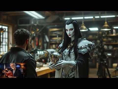 The Human Engineer Repaired Her Armor, Unaware the Alien Woman Was Actually a Queen.!