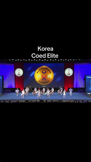 Korea - Coed Elite - Finals #korea #2026worldcheerleadingchampionships #internationalcheerunion #cheer #cheerleading