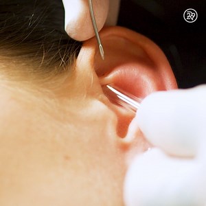 This is what a constellation piercing actually looks like. | Refinery29 Beauty