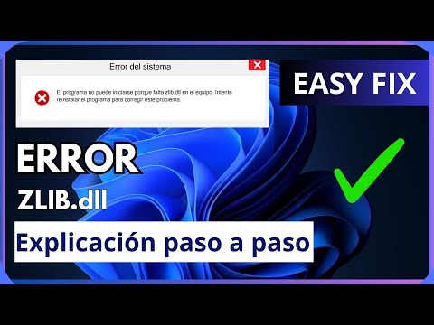 El programa no puede iniciarse porque falta zlib.dll en el equipo SOLUCION