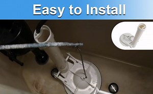 Upgraded Toilet Flush Valve with Flapper Gasket Brass Bolts Kit Compatible with American Standard Champion 4 Titan Duravit 4149a 4215a 4260 4266