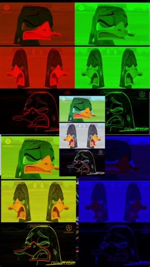 animal sounds duck crying 😭 effects ai multi color