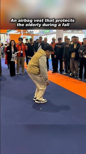 This Airbag Vest Protects the Elderly From Falls