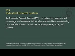 ICS - Industrial Control System - Network+