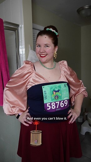 My outfit for Disney World's Mulan 5k | Sarah Harlow