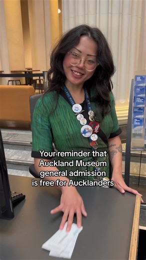 In case you forgot! 🎟️#aucklandmuseum #museum #auckland #cozzielivs #tips