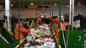 WATCH: Here's how workers sort your recyclable waste into paper, plastics and other types of material. | CNA