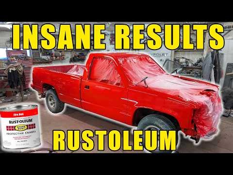 Rustoleum Fire Red + 2 Coats Of Clear - Full Body And Paint