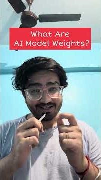 What are AI model Weights?