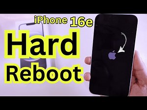 How to Hard Reboot iPhone 16e (Step By Step)