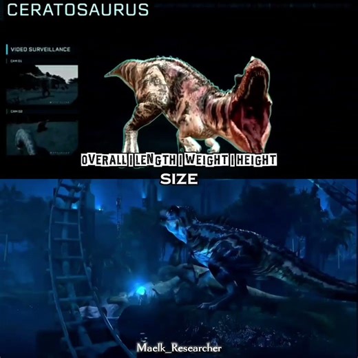 Ceratosaurus #vs Tarbosaurus #jurassicworld #jurassicpark #dinosaur #edit #fyp #wisedit