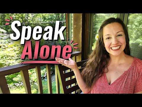 No Partner? No Problem! (3 Ways to Practice Speaking Alone)