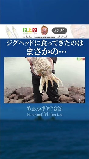 [What a Surprise Catch!?] You Won't Believe What Bit the Jig Head... #issei #Umitaro #HaruhikoMur...