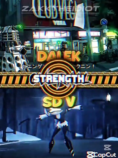 Joining ‪@Dragon-warrior2112‬ birthday collab (dalek vs sd v)